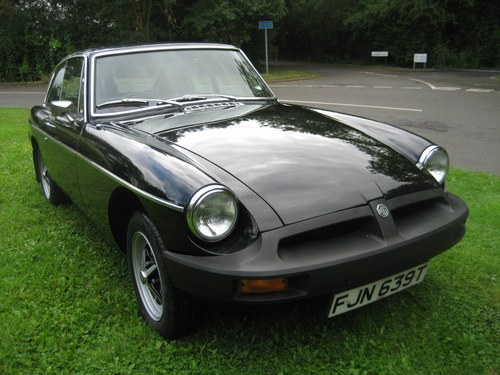 1979 MGB GT 28000 miles only VENDU