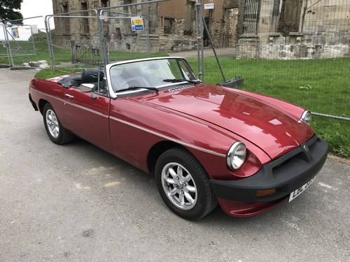 1981 Stunning MGB Roadster  For Sale