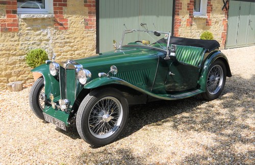 1949 MG TC “Midget” For Sale by Auction