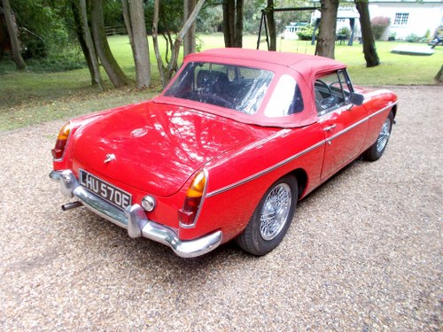 1967 MGB Roadster Older Restored VERKOCHT