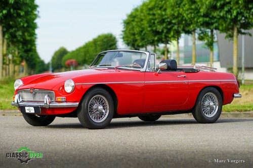 1972 Excellent MGB Roadster 1800 (LHD) For Sale