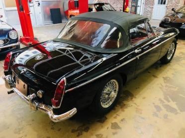 1964 MG Convertible Roadster Full Restored Black(~)Red $30.9 For Sale