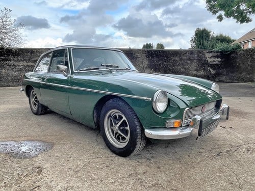 1972 MG B GT with overdrive SOLD