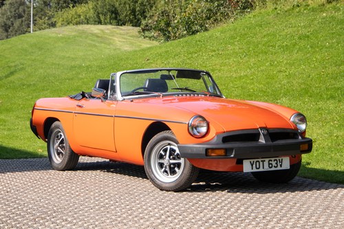 1979 MG B Roadster For Sale by Auction