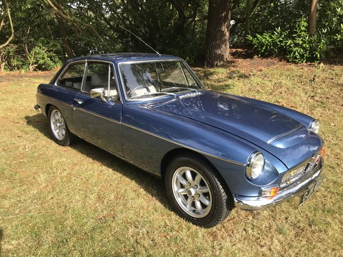1969 MGC GT with overdrive (3rd 4th) concours condition In vendita