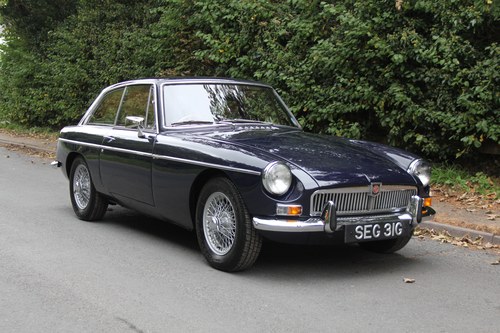 1969 MGB GT - Manual O/D For Sale