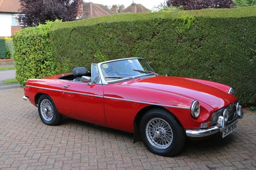 MGB Roadster 1969 One Owner Past 27 Years For Sale