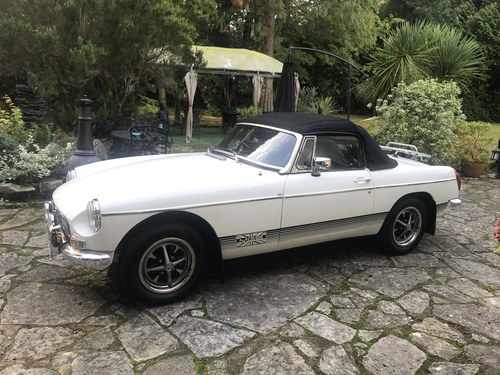 1978 MGB SPORTS ROADSTER 2000cc Chrome Bumper o/drive stage 2 For Sale