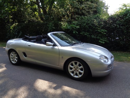 2001 MGF With Just 19,700 Miles & FSH & Mint Future Classic For Sale