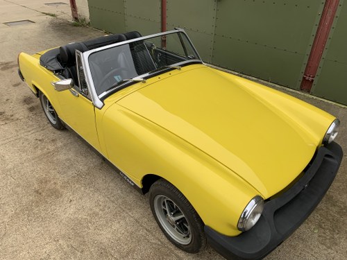 1978 Restored MG Midget 1500 with a Heritage bodyshell. SOLD