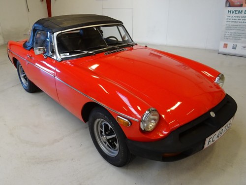 1975 MG MGB Roadster SOLD