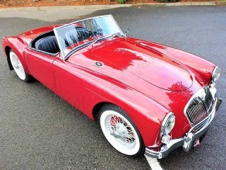 1961 MGA 1600 Roadster Convertible clean Red driver LHD $26. In vendita