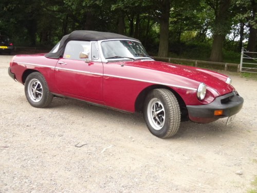 1978 Mgb roadster For Sale