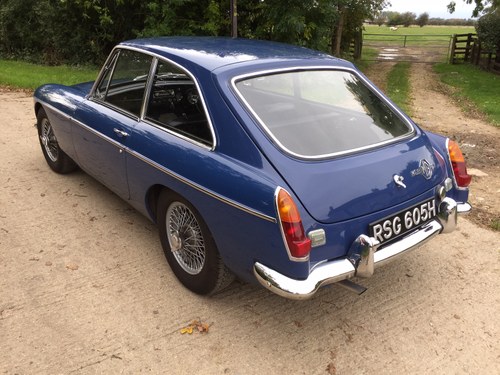 1969 THE LAST OF THE BMC MGB GT'S WITH VERY LOW GENUINE MILEAGE! For Sale