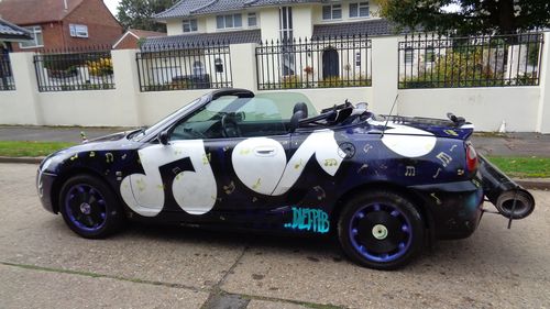 Picture of 2003 MGF 135 MUSIC PROMO PAINTED BY GRAFFITI ARTIST DIET PFB - For Sale