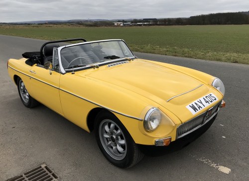 1977 MGB V8 Roadster - seriously quick SOLD