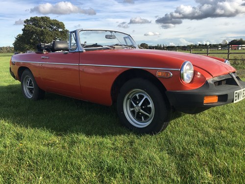 1978 MGB Roadster - LHD Solid Car - Free Delivery Calais port* SOLD