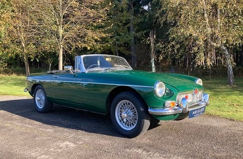 1969 MGB Roadster, wires, fantastic history - SOLD SOLD