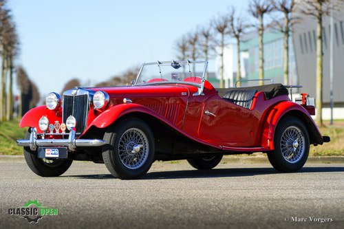 1953 Very nice MG TD 5-speed (LHD) For Sale