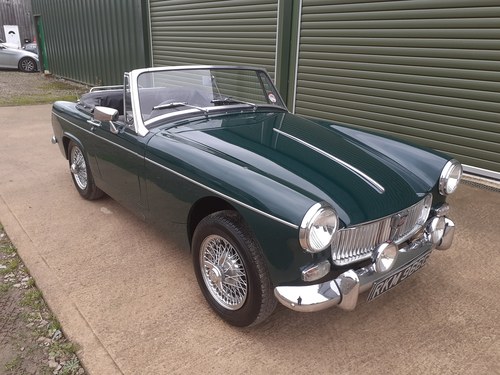1969 MG Midget 1275, BRG, wires, lovely condition SOLD