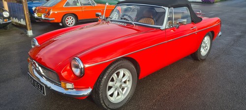 1971 MGB V8, HERITAGE SHELL, Built by Richard Williams For Sale