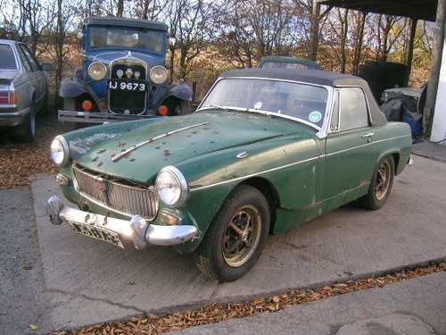 1967 MG Midget Restoration Project Historic Vehicle In vendita