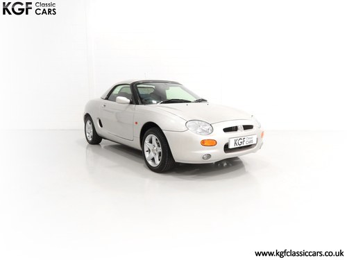 1999 A High Specification MGF 1.8i VVC with Just 8,026 Miles SOLD