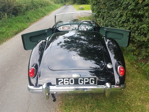1958 MGA Mk1 Roadster black fully restored matching numbers For Sale
