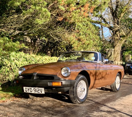 1980 Mgb roadster 1 private owner from new SOLD