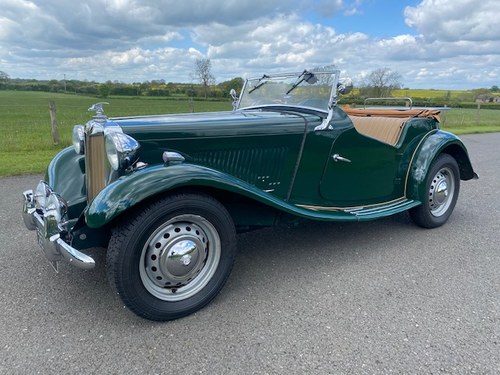 1952 MG TD 1250cc in British Racing Green SOLD