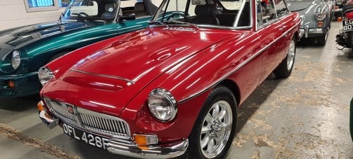 1969 MGC GT , bare shell rebuild to DOWNTON SPEC. SOLD