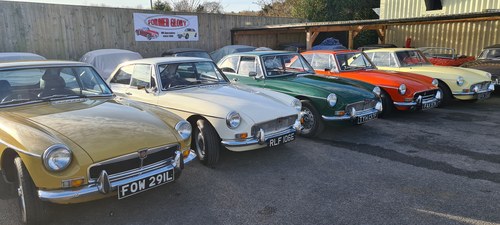 1969 Excellent Selection of MGB GTs at Former Glory For Sale