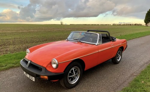 1978 MGB Roadster **3 former keepers, Manual with overdrive* SOLD