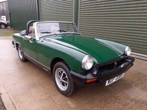 1978 MG Midget 1500 Brooklands Green low mileage, superb SOLD