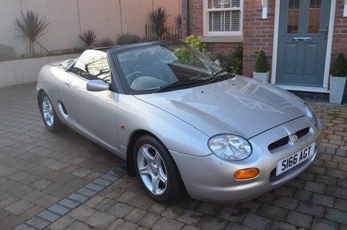 1998 ***SOLD***Low mileage (13k) MGF VVC In Showroom Condition For Sale