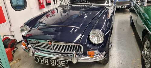 1968 MGC Roadster in midnight blue, fresh rebuild For Sale