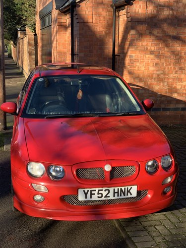 2002 Red MG ZR 1.4 SOLD