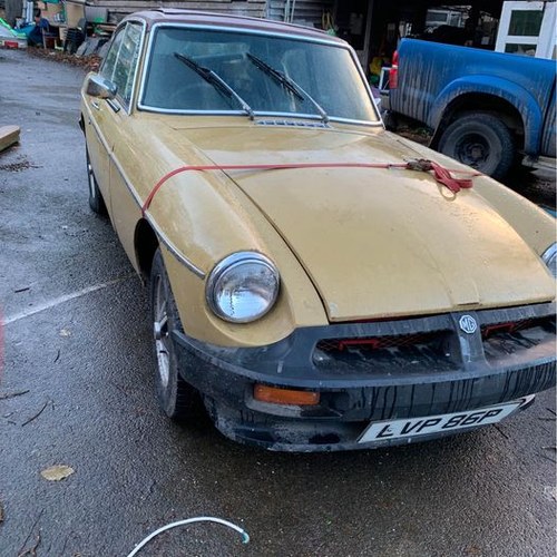 1976 Mgbgt needs easy finishing -all hard work done For Sale
