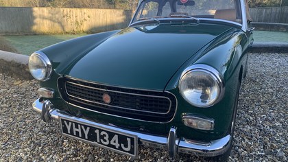 Restored MG Midget for sale by Mike Authers Classics Ltd.