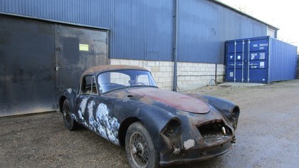 MGA Coupe 1957 LHD Project Barn Find Dry Stored Decades