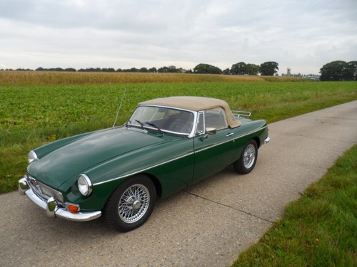 1969 MGB Roadster '69 LHD BRG VENDUTO