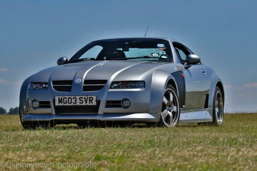 2003 One of the rarest MGs, an SV-R For Sale