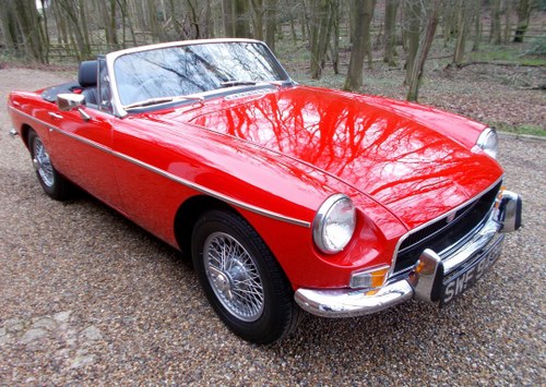 MGB Roadster 1970 Model Older Restored VERKOCHT