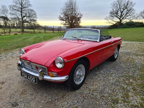 1968 MGB Roadster - Heritage shell. For Sale