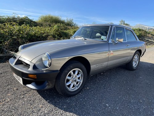 1981 MGB GT LE In time warp original condition and 25k miles For Sale