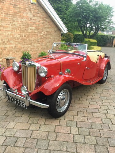 1953 !953 MG TD SOLD