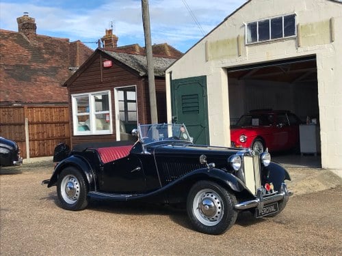 1953 MG TD, Sold SOLD