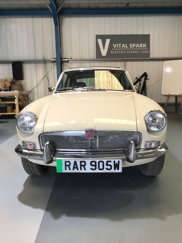 1980 MGB GT Classic Car Electric Conversion by Vital Spark 26kwh SOLD