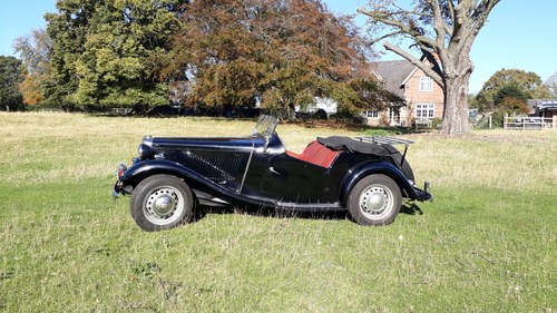 MG TD 1953 RHD Original Condition 78k Side Screens Owned 90 SOLD