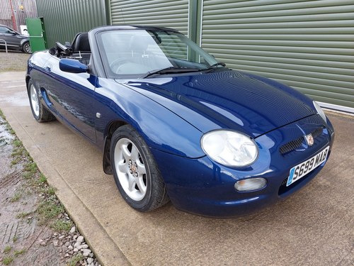 1998 MG MGF low mileage and in excellent condition SOLD